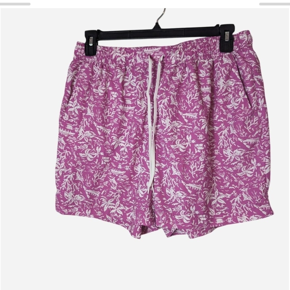 Pre-owned Columbia Pink and White Patterned Shorts - Picture 3 of 8